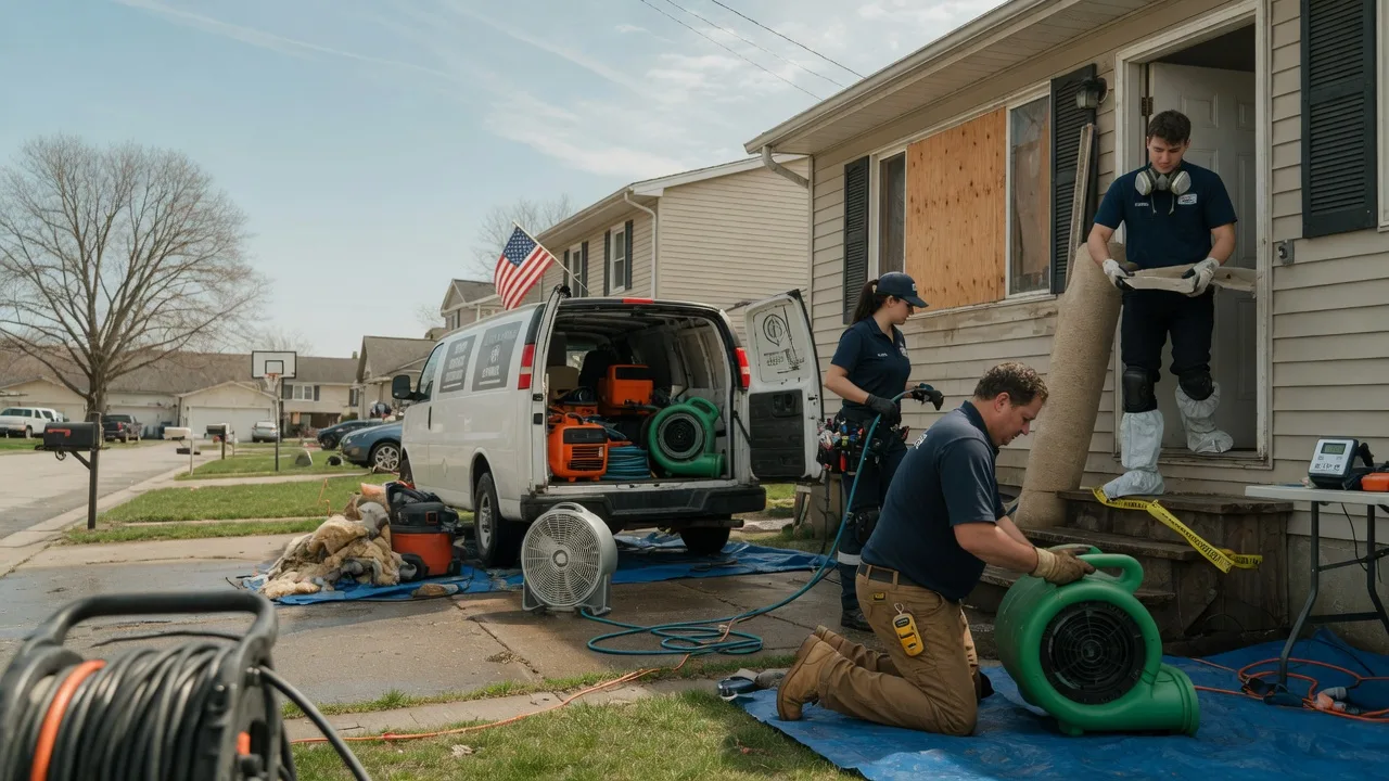 Water Damage Restoration in Summitville, IN near me